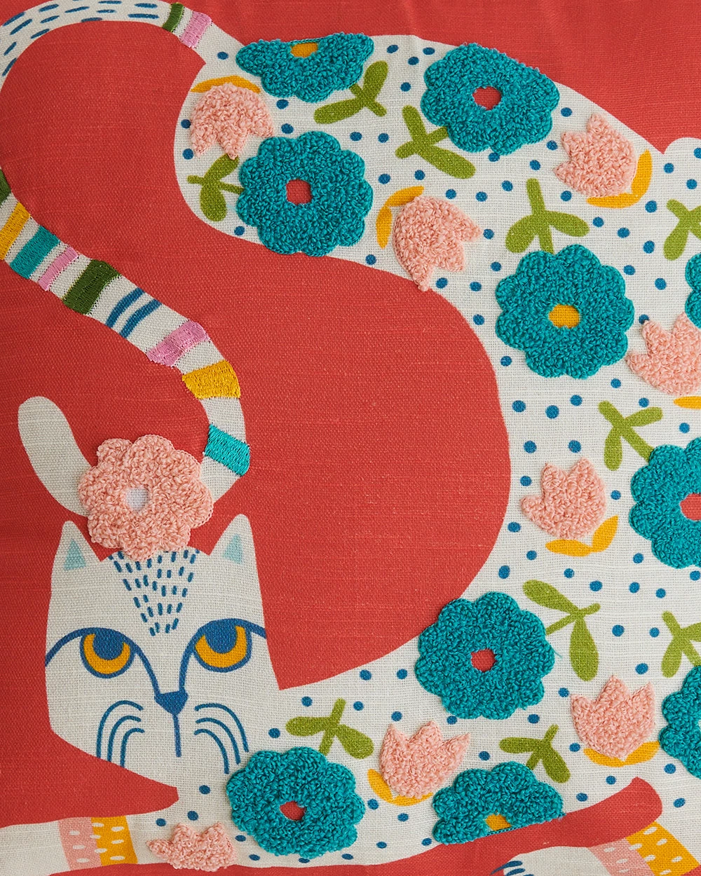 Chumbakdesign Persian Cat Cushion Cover- 30cms X 50cms Bed & Furnishing 5 Chumbakdesign Persian Cat Cushion Cover- 30cms X 50cms Bed & Furnishing