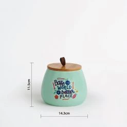 Chumbakdesign Bake The World Better Place Mint Mason Jar Dining & Kitchen 13 Chumbakdesign Bake The World Better Place Mint Mason Jar Dining & Kitchen