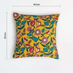 Chumbakdesign Mughal Bagh 16inch Cushion Cover 10 Chumbakdesign Mughal Bagh 16inch Cushion Cover