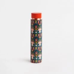 Chumbakdesign Indie Ikkat Copper Bottle Souvenirs & Collectibles