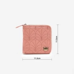 Chumbakdesign Jungle Folk Quilted Mini Wallet-Rosy Bags & Accessories