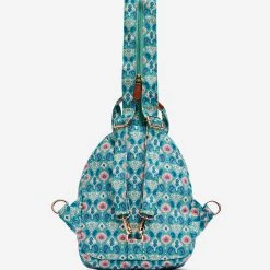 Chumbakdesign Folk Art Ikkat Mini Backpack Bags & Accessories