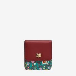 Chumbakdesign Bags & Accessories India Boho Wallet - Red