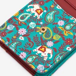 Chumbakdesign Bags & Accessories India Boho Wallet - Red