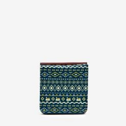 Chumbakdesign Bags & Accessories Tribal Aztec Wallet - Blue