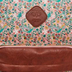 Chumbakdesign Springtime Floral Backpack-Pink Bags & Accessories