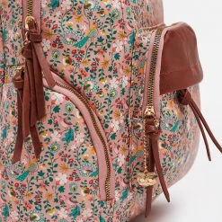 Chumbakdesign Springtime Floral Backpack-Pink Bags & Accessories