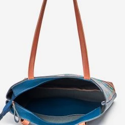 Chumbakdesign Boho Aztec Tote Bag - Navy