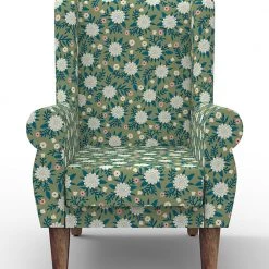 Chumbakdesign The Begum Wing Chair -Printed Furniture & Storage