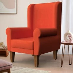 Chumbakdesign Begum Wing Chair - Plain