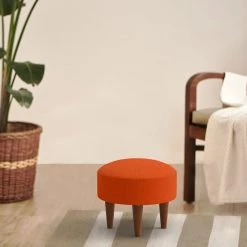 Chumbakdesign Furniture & Storage Begum Foot Rest -Carribean Coral