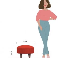 Chumbakdesign Begum Foot Rest - Plain