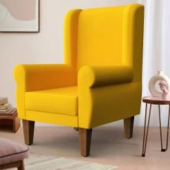 Chumbakdesign Begum Wing Chair - Plain