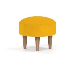 Chumbakdesign Furniture & Storage Begum Foot Rest - Sahara Mustard