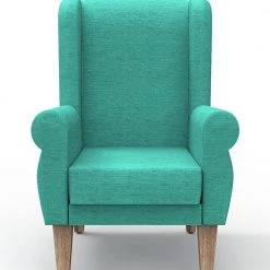 Chumbakdesign The Begum Wing Chair -Printed Furniture & Storage