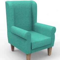 Chumbakdesign Furniture & Storage Begum Wing Chair - Maldivian Teal 12 Chumbakdesign Furniture & Storage Begum Wing Chair - Maldivian Teal