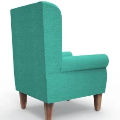 Chumbakdesign Furniture & Storage Begum Wing Chair - Maldivian Teal 15 Chumbakdesign Furniture & Storage Begum Wing Chair - Maldivian Teal