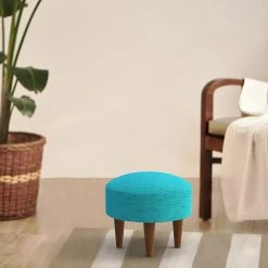 Chumbakdesign Furniture & Storage Begum Foot Rest -Maldivian Teal