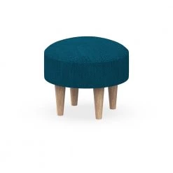 Chumbakdesign Furniture & Storage Begum Foot Rest -Mediterranian Blue