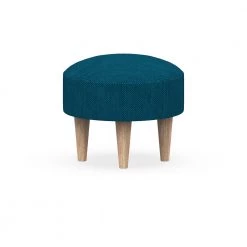 Chumbakdesign Furniture & Storage Begum Foot Rest -Mediterranian Blue
