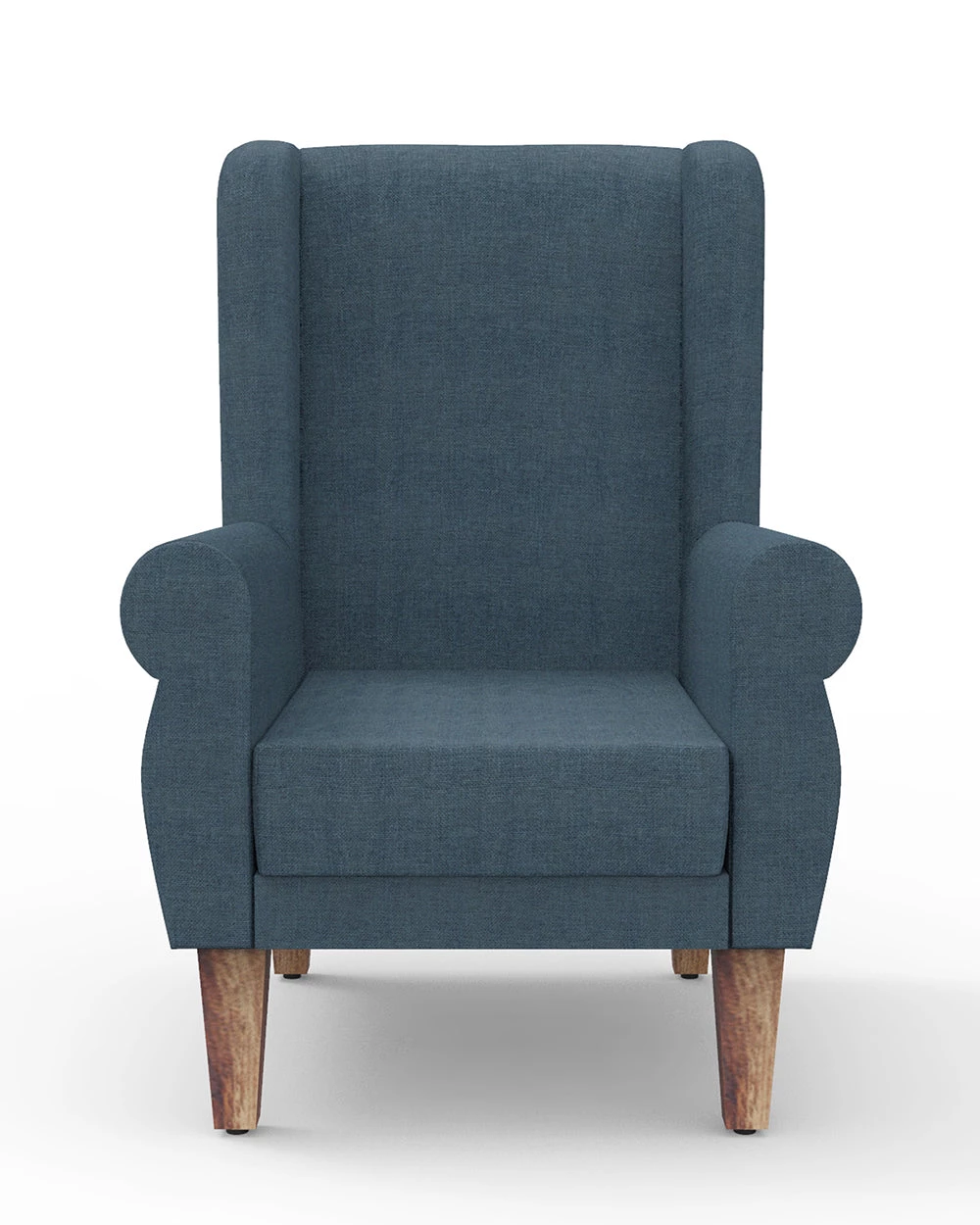 Chumbakdesign Begum Wing Chair - Sailor Blue 4 Chumbakdesign Begum Wing Chair - Sailor Blue