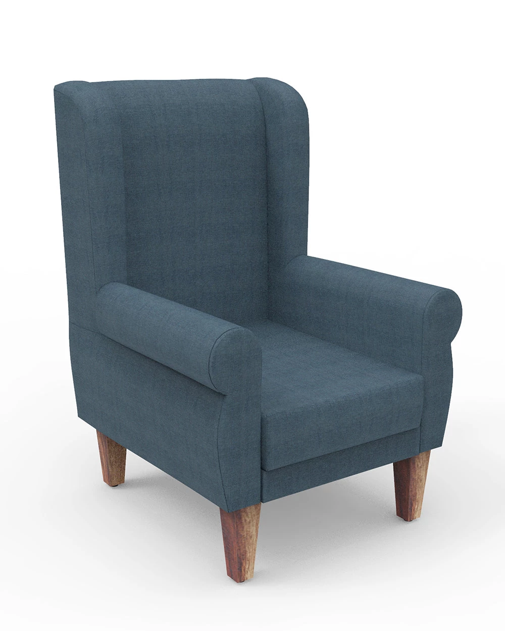 Chumbakdesign Begum Wing Chair - Sailor Blue 8 Chumbakdesign Begum Wing Chair - Sailor Blue