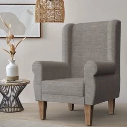 Chumbakdesign Begum Wing Chair - Plain