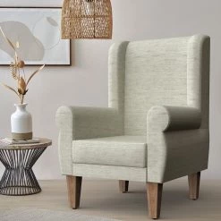 Chumbakdesign Begum Wing Chair - Plain