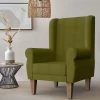 Chumbakdesign Begum Wing Chair -Savanna Green 1 Chumbakdesign Begum Wing Chair -Savanna Green