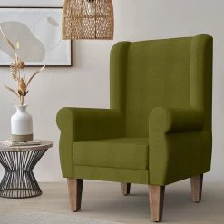 Chumbakdesign Begum Wing Chair - Plain