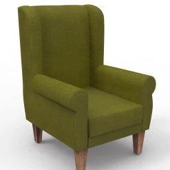 Chumbakdesign Begum Wing Chair -Savanna Green