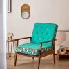 Chumbakdesign Memsaab Arm Chair - Tuffted Teal Furniture & Storage 2 Chumbakdesign Memsaab Arm Chair - Tuffted Teal Furniture & Storage