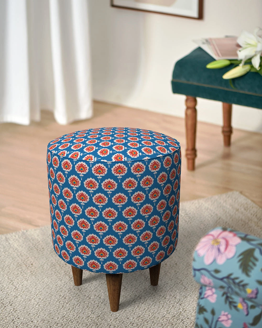 Chumbakdesign The French Pouffe - Printed 39 Chumbakdesign The French Pouffe - Printed