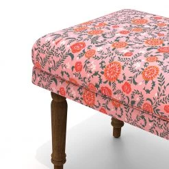 Chumbakdesign Furniture & Storage Nawaab Bench - Earthy Floral
