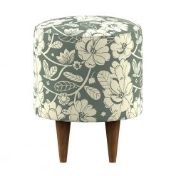 Chumbakdesign Furniture & Storage French Pouffe - Grey's Garden