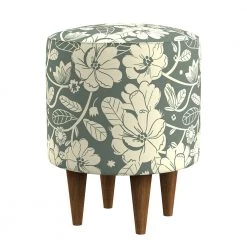 Chumbakdesign Furniture & Storage French Pouffe - Grey's Garden 10 Chumbakdesign Furniture & Storage French Pouffe - Grey's Garden