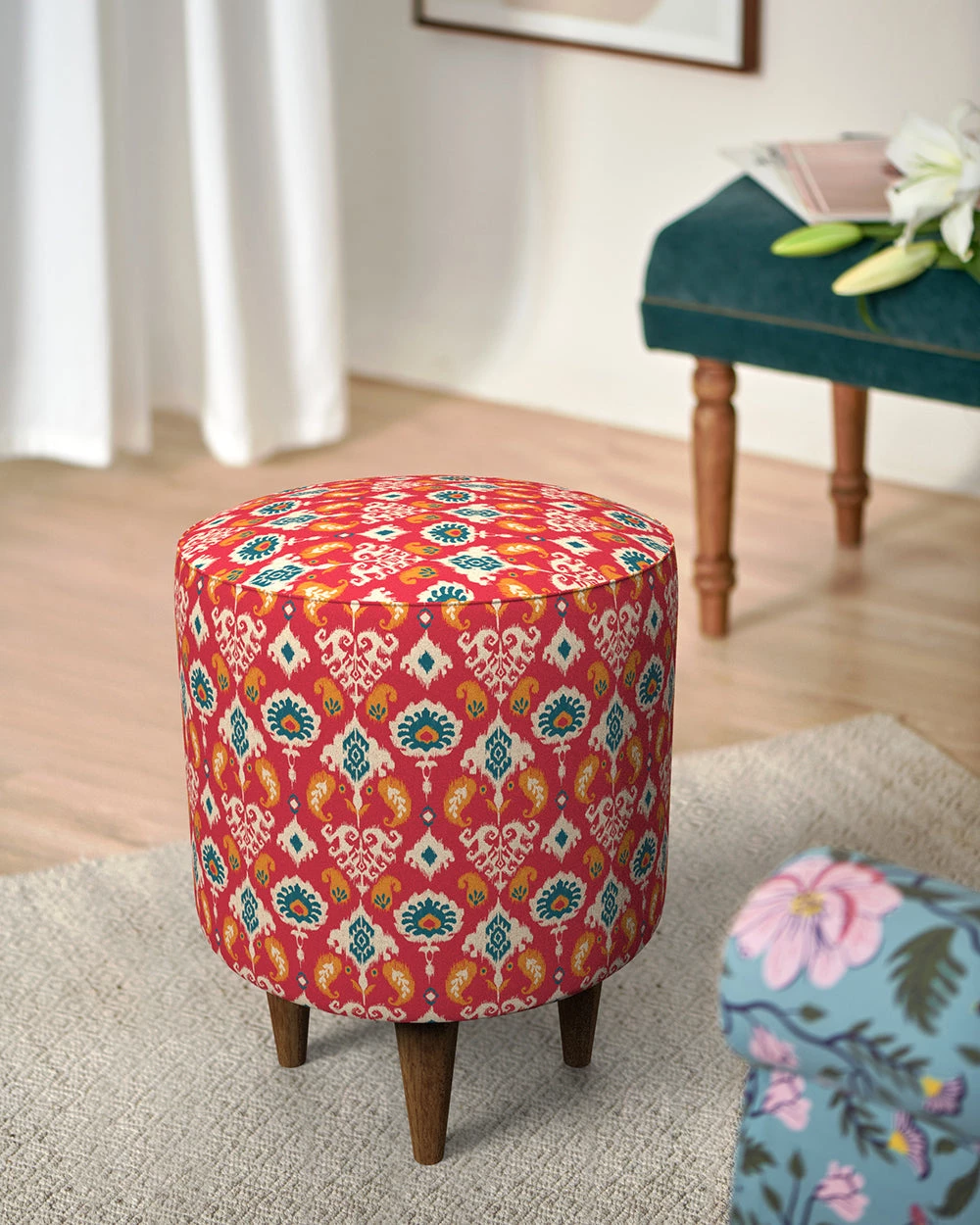 Chumbakdesign The French Pouffe - Printed 45 Chumbakdesign The French Pouffe - Printed