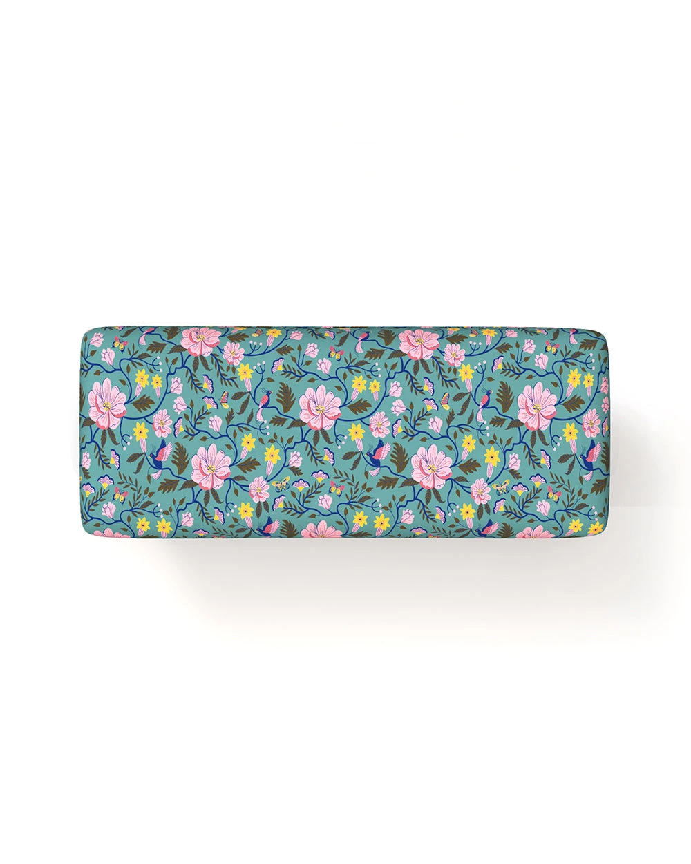 Chumbakdesign Nawaab Bench - Spring Bloom Teal Furniture & Storage 7 Chumbakdesign Nawaab Bench - Spring Bloom Teal Furniture & Storage