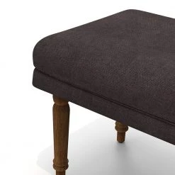 Chumbakdesign Nawaab Bench - Brown Coal Furniture & Storage