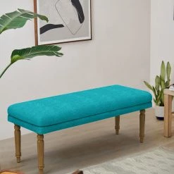 Chumbakdesign Nawaab Bench - Maldivian Teal