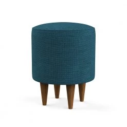 Chumbakdesign French Pouffe - Mediterranian Blue 11 Chumbakdesign French Pouffe - Mediterranian Blue