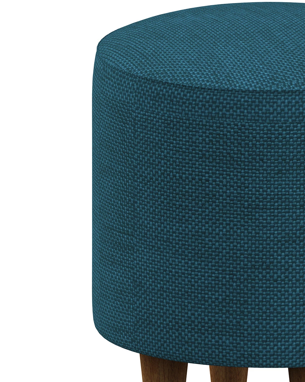Chumbakdesign French Pouffe - Mediterranian Blue 6 Chumbakdesign French Pouffe - Mediterranian Blue