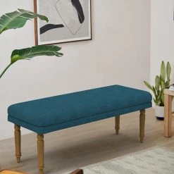 Chumbakdesign Nawaab Bench - Mediterranian Blue