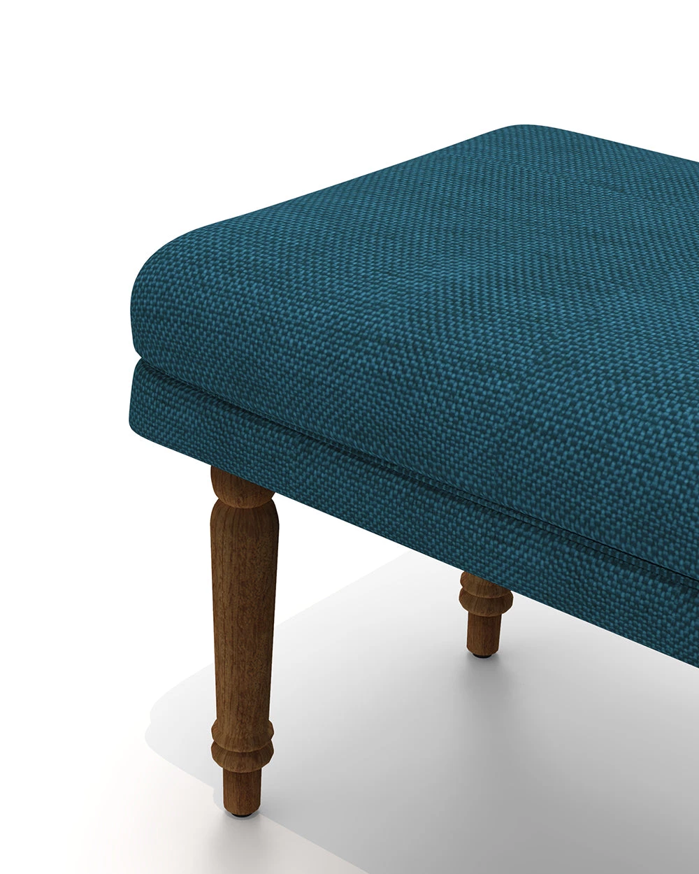 Chumbakdesign Nawaab Bench - Mediterranian Blue 6 Chumbakdesign Nawaab Bench - Mediterranian Blue
