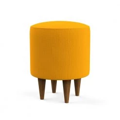 Chumbakdesign French Pouffe - Sahara Mustard 11 Chumbakdesign French Pouffe - Sahara Mustard