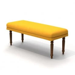 Chumbakdesign Nawaab Bench - Sahara Mustard