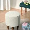 Chumbakdesign Furniture & Storage French Pouffe - Srilanka Ivory 1 Chumbakdesign Furniture & Storage French Pouffe - Srilanka Ivory