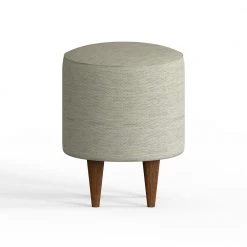 Chumbakdesign Furniture & Storage French Pouffe - Srilanka Ivory
