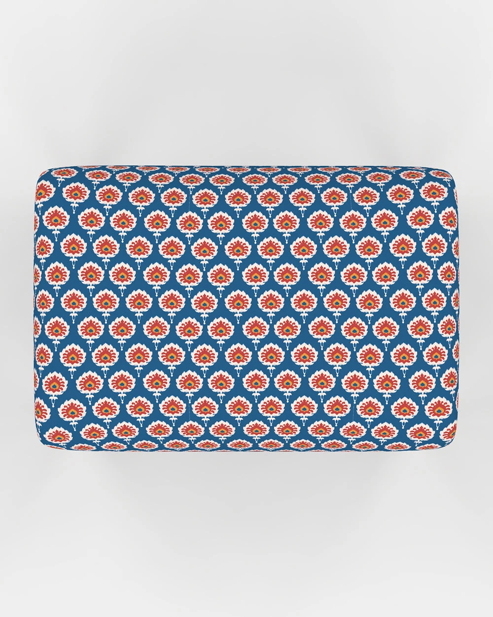 Chumbakdesign Nawaab Bench Small - Blue Ikkat 7 Chumbakdesign Nawaab Bench Small - Blue Ikkat