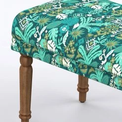 Chumbakdesign Furniture & Storage Nawaab Bench Small - Tropical Ikkat